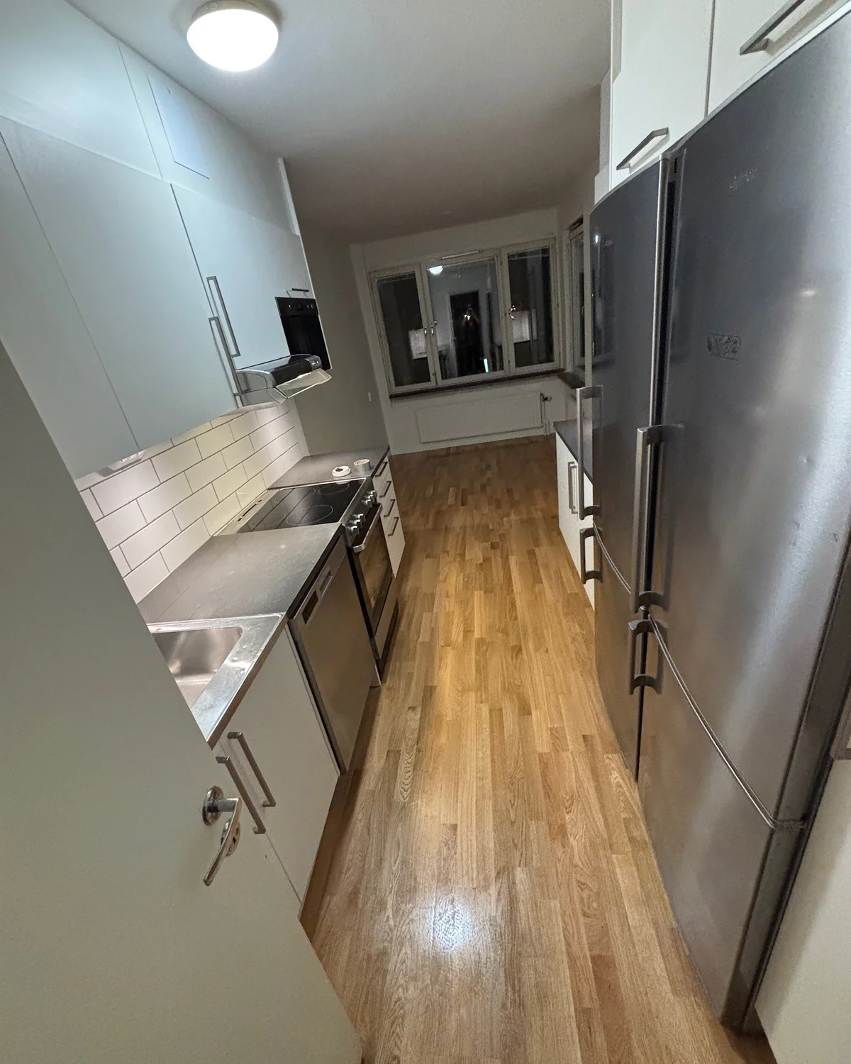 Kök efter hemstädning i Solna